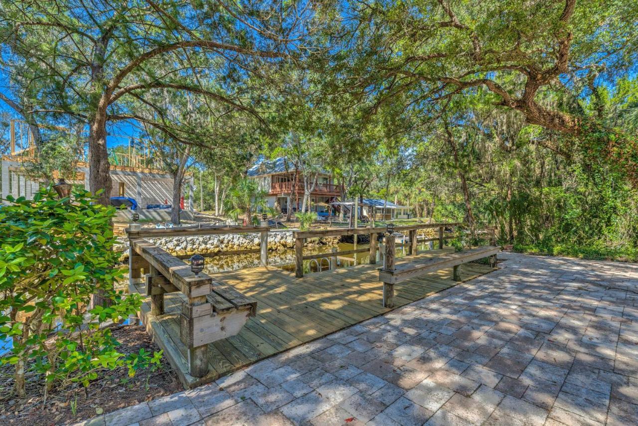 Canalfront Homosassa Escape With Private Dock! ภายนอก รูปภาพ